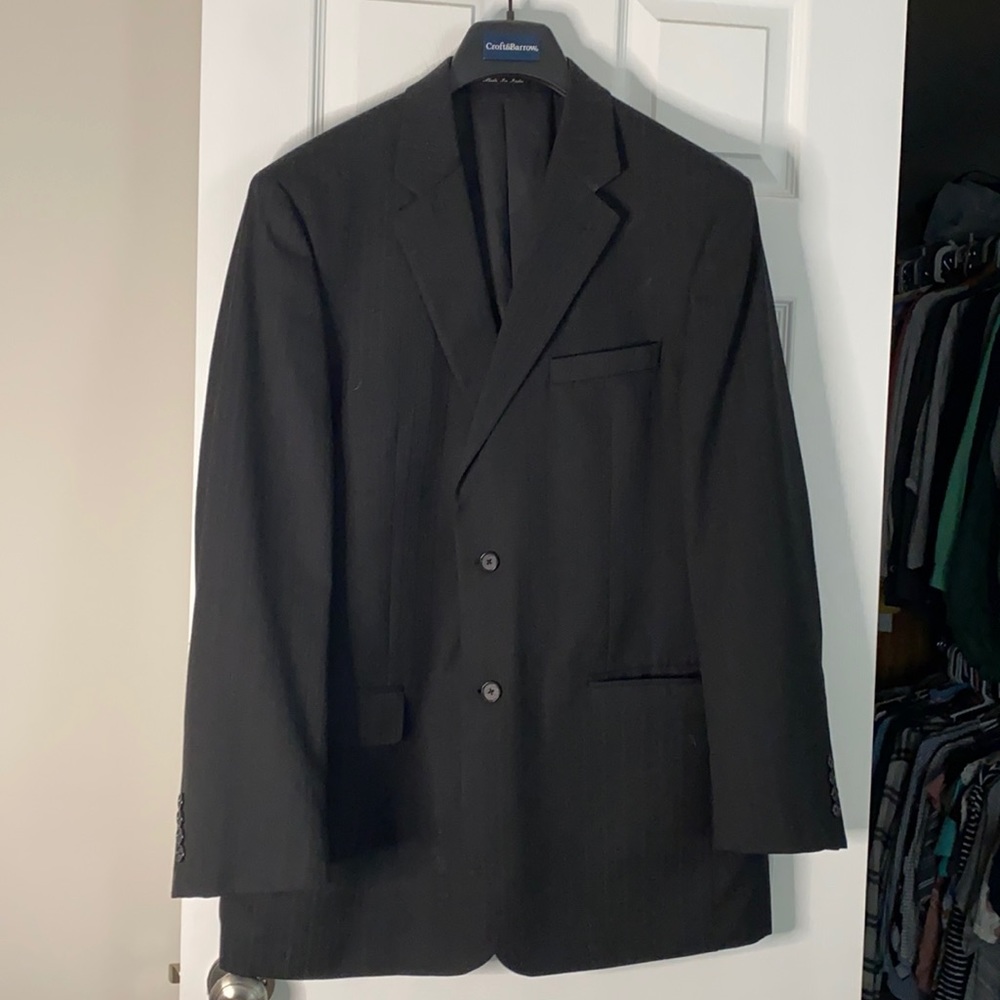 Men’s black suit set